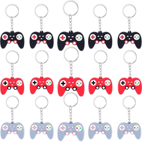 Mini Portachiavi Controller Di Gioco In Gomma Morbida PVC Gamepad Ciondolo Borsa Regalo Gamer Retrò