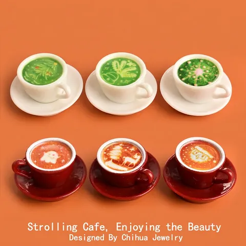 Tazzina Da Caffè E Piattino Di Natale In Miniatura Resina Piccolo Gioco Alimentare Accessori Per Decorazioni Per Case Delle Bambole Motivo Babbo Natale Renna