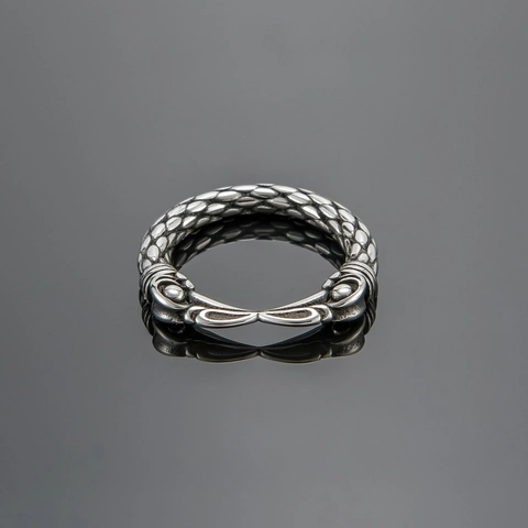 Vintage Punk Arend snavel Roestvrijstalen Ring Voor Heren Hip Hop Street Style Retro Metalen Vinger Sieraden