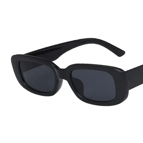 Retro Rectangle Kids Sunglasses UV400 Protection Vintage Square PC Frame AC Lens Fashion Trendy Eyewear