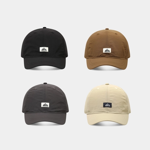 Baseball Cap Quick Dry Polyester Waterproof Breathable Adjustable Outdoor Sports Mountain Patch Soft Top