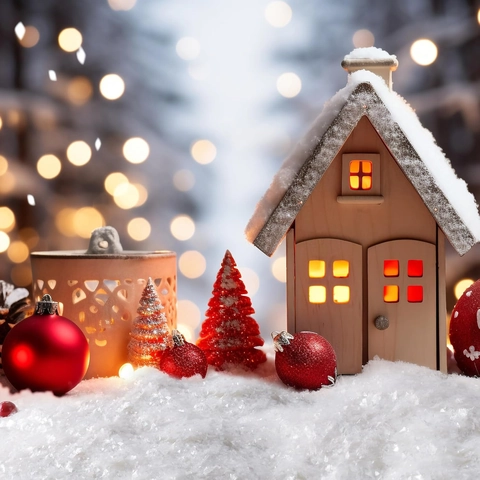Polvere Di Neve Artificiale Bianca Plastica Texture Realistica Per Decorazione Albero Di Natale Paesaggio Invernale
