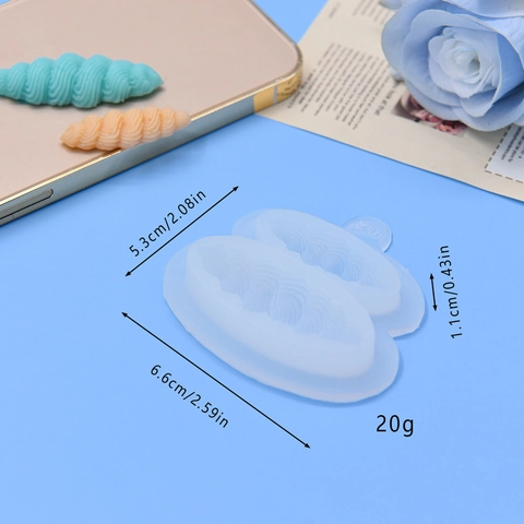 Silikonform Spirale Welle Band Form DIY Kuchen Fondant Dekoration Werkzeug Zum Backen Harz Ton Handwerk Transparent Flexibel
