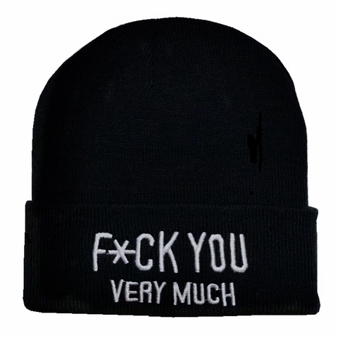 Knitted Beanie Hat Acrylic Warm Windproof Hip Hop Streetwear Novelty Letter Slogan Embroidery Adult Unisex Cap Winter Accessory