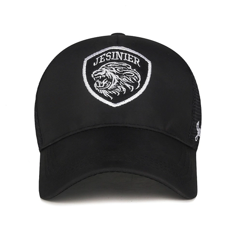 Gorra De Béisbol De Malla Transpirable Gorra Trucker Bordado Cabeza De León Snapback Ajustable Verano Aire Libre Protección Solar Unisex