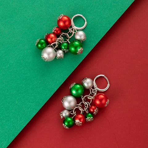 Orecchini Di Natale Lega Smalto Babbo Natale Renna Pinguino Campana Gioielli Da Festa Per Donna