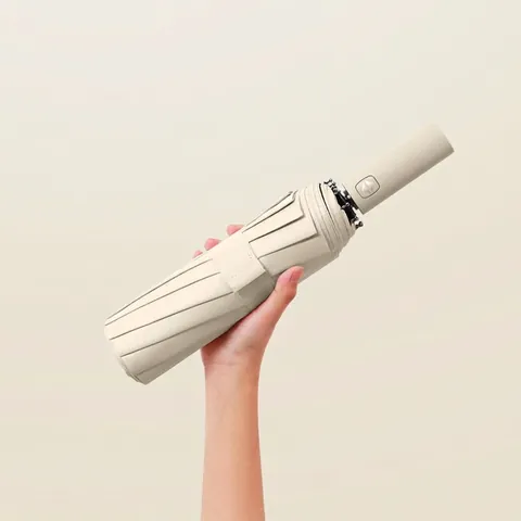 Automatischer Regenschirm Klappbar Winddichter Sonnenschutz Schwarz Beschichtet Business Stil Für Damen Und Herren