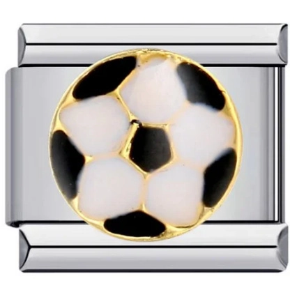 Edelstahl Italienische Charms Link DIY Modulare Armband Glieder Für Unisex Mode Schmuck Panda Herz Tier Sport Muster