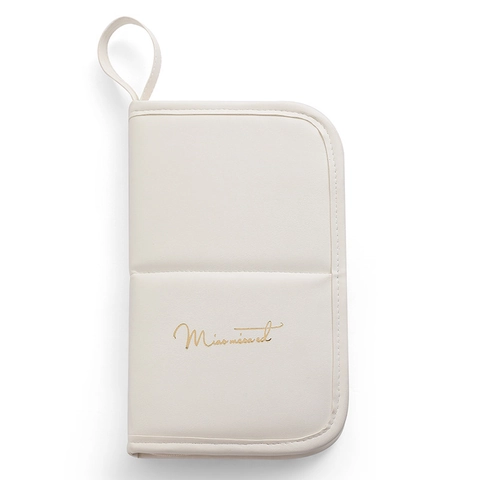 Bolsa de Cosméticos de Gran Capacidad Bolsa de Almacenamiento de Pinceles de Maquillaje de PVC Pórtatil Organizador de Maquillaje de Viaje Bolso Para Mujeres