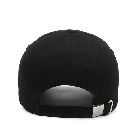 Unisex Cotton Embroidered Letter A Baseball Cap Distressed Ripped Brim Vintage Adjustable Retro Outdoor Sun Hat