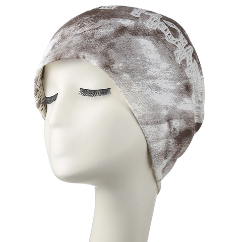 Damen Retro Washed Slouchy Beanie Mütze Alphabet Patch Pullover Kappe Japanisch Koreanisch Süß Cool Warm Winter Strickmütze