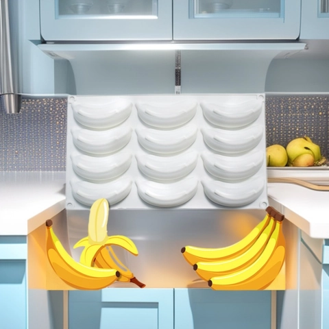 Fruit Shape 3D Silicone Cake Mold Banana Mango Lemon Corn Mousse Dessert Baking Mould Non-Stick Flexible Fondant Chocolate