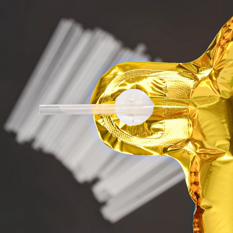 Cannucce Gonfiaggio Palloncini In Plastica Trasparente Tubi Soffiaggio Manuale Per Accessori Palloncini Foglio Alluminio Strumenti Festa