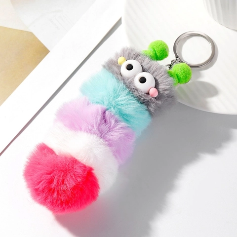 Lindo Llavero Colgante De Peluche Unisex Igect