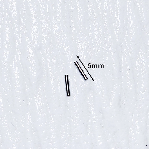 Adaptateur De Tige De Boucle D'Oreille En Acier Inoxydable Tube Pour DIY Création De Bijoux Piercing Durable Poli