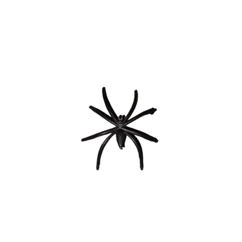 Ragno Realistico In Plastica Nera Decorazione Halloween Accessorio Spaventoso Per Scherzi Festa A Tema Horror