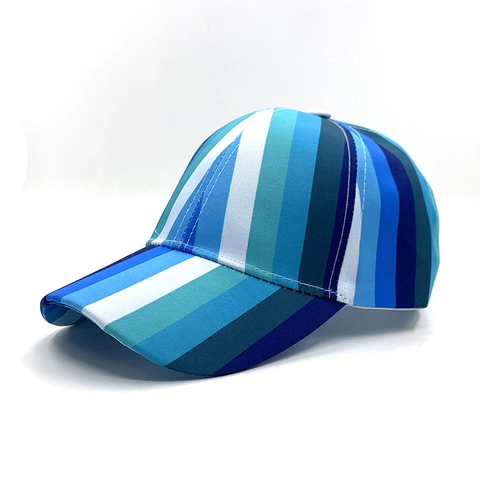 Cappello Da Baseball A Righe Arcobaleno Cotone Protezione Solare Pride Berretto Regolabile Uomo E Donna