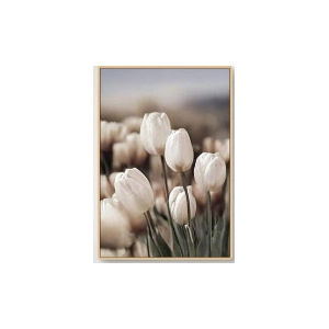 Nordic Style Tulip Flower Bouquet Canvas Wall Art Unframed Modern Floral Poster Print For Living Room Bedroom Decor
