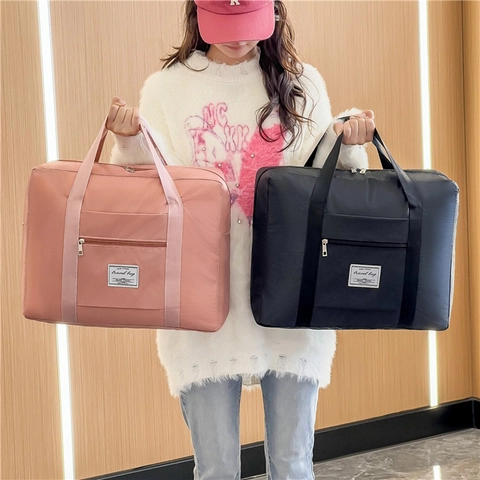 Borsa Da Viaggio Di Grande Capacità Tessuto Oxford Impermeabile Borsa A Mano Custodia Per Maniglia Per Valigia Per Fitness