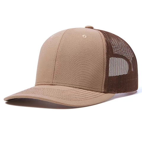 Casquette Trucker en Maille de Coton Réglable Respirante à Bord Incurvé Casquette de Baseball pour Hommes Femmes Protection Solaire Sport Snapback