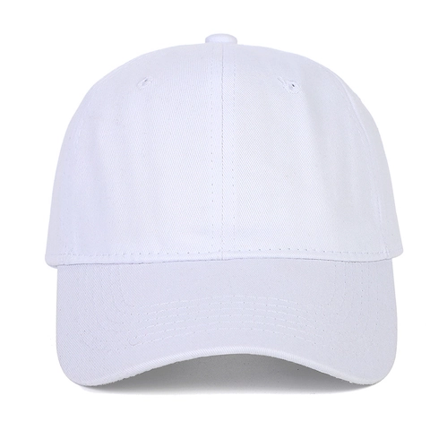 Minimalistische Soft Top Baumwolle Baseballkappe Für Herren Damen Verstellbar Einfarbig Gebogene Krempe Outdoor Sonnenhut