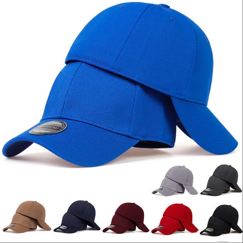 Cappello Da Baseball Aderente Cotone Acrilico Traspirante Mesh Protezione Solare Sport All Aperto Moda Semplice Uomo Donna