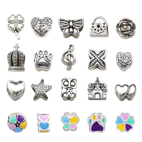 Zinklegierung Große Loch Perlen DIY Schmuckherstellung Set Emaille Gemischte Charms Europäischer Stil Spacer Für Armband Halskette Zubehör