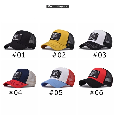 Women Want Me Fish Fear Me Trucker Hat Baumwolle Mesh Atmungsaktiv Verstellbar Snapback Angeln Baseball Kappe