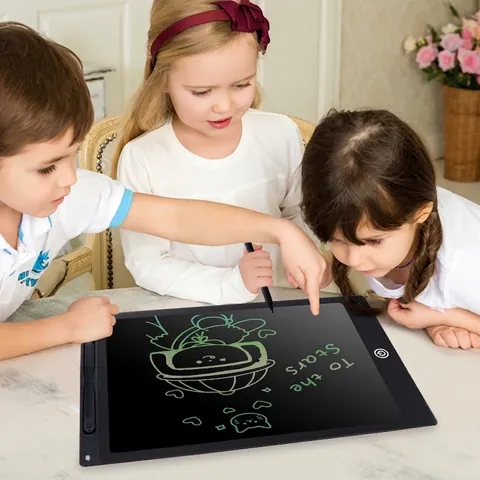 LCD Writing Tablet Electronic Drawing Board Digital Doodle Pad Eye Protection Colorful Erase Button Lock Button Kids Gifts