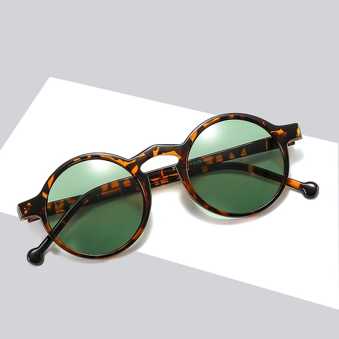 Occhiali Da Sole Retrò Con Montatura Rotonda Montatura In PC Lenti In AC Protezione UV400 Occhiali Di Moda Vintage Per Uomo Donna
