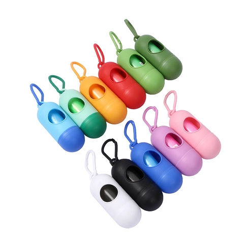 Bolsa De Basura Para Mascotas De Color Sólido De Plástico De Estilo Clásico Minimalista