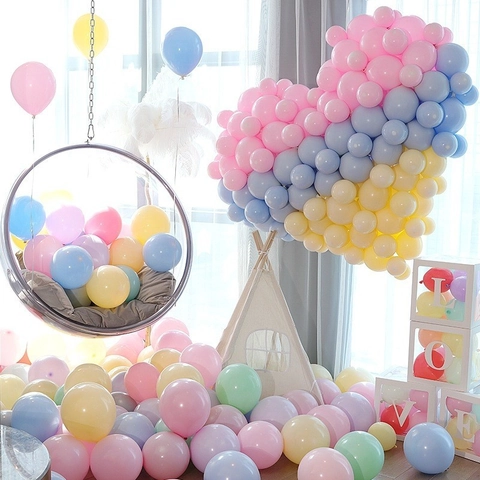 Macaron Latex Balloons Thickened Pastel Colors For Birthday Wedding Party Christmas Festival Decoration