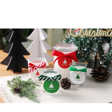 Adesivi Natalizi Rotondi Carta Patinata Etichette Di Sigillatura Per Confezione Regalo Imballaggio Alimentare Albero Festivo Disegni Animati