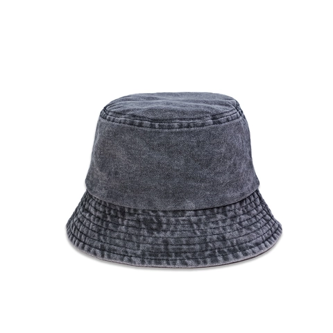 Cappello Da Pescatore In Cotone Lavato Vintage Tinta Unita Protezione Solare Outdoor Casual Morbido Portatile Per Uomo Donna