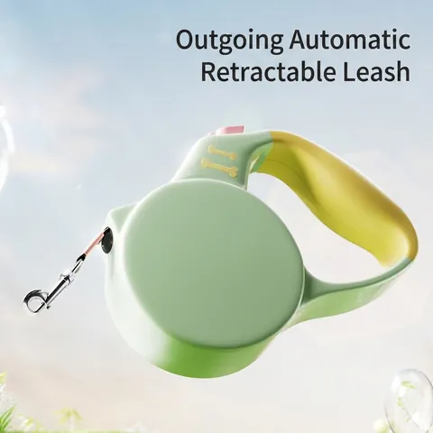 Retractable Dog Leash Automatic Walking Lead With Strong Nylon Rope One Hand Brake Lock For Small Medium Dogs Cats