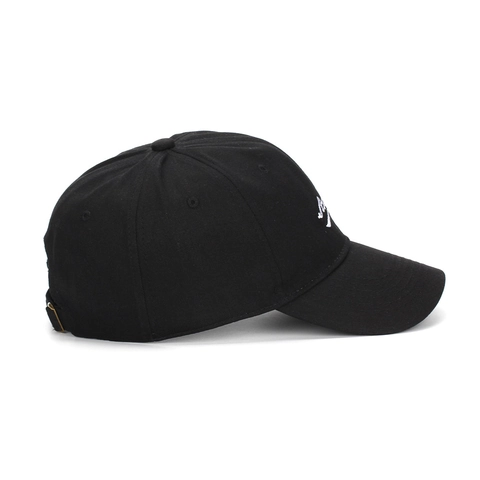 Baseball Cap Premium Cotton Retro Letter Embroidery Adjustable Metal Buckle Breathable Outdoor Hat Unisex Casual Streetwear