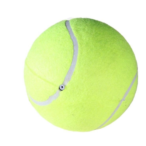 Giant Inflatable Tennis Ball For Signature Souvenir Pet Training Outdoor Play Fluorescent Yellow Felt