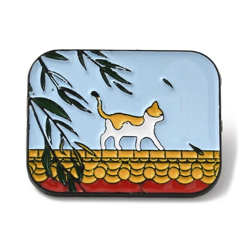 Spilla In Smalto Gatto Serpente Cartone Animato Slogan Divertente Femminista Tarocchi Distintivo Metallo Regalo Donne Uomini