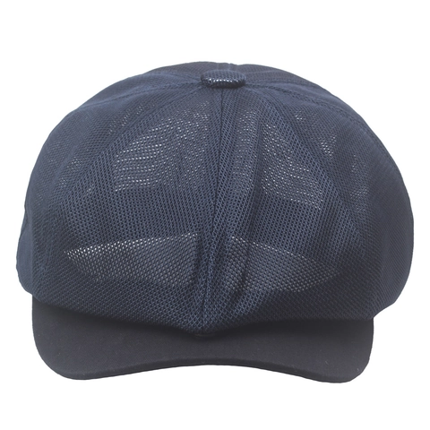 Berretto Newsboy Vintage Da Uomo In Rete Traspirante Regolabile Cappello Da Sole Retro Britannico