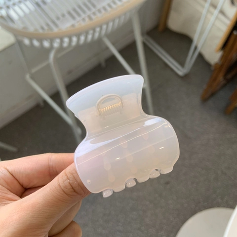 Pince À Cheveux Élégante En Forme De Vase Pour Femmes Plastique Boucle Papillon Épaisse Queue De Cheval Accessoire Minimaliste