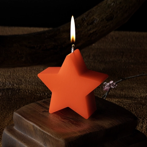 Stampo In Silicone A Forma Di Stella 3D DIY Per Candele Resina Colata Per Sapone Artigianale Decorazioni In Gesso