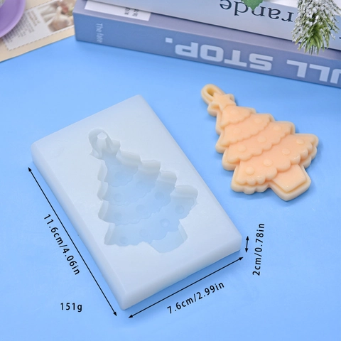 Weihnachtsbaum Silikonform Für DIY Backen Mousse Kuchen Schokolade Keks Handgemachte Kerze Seife Gips Anhänger