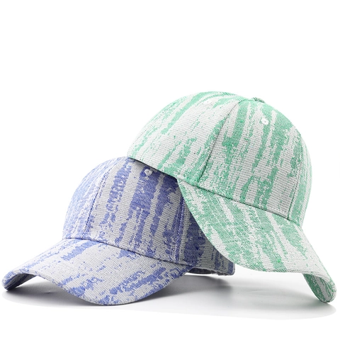 Καπέλο Μπέιζμπολ Καθαρό Βαμβάκι Tie-Dye Denim Υφή Προστασία Από Τον Ήλιο Ρυθμιζόμενο Καπέλο Εξωτερικού Χώρου Για Άνδρες Γυναίκες