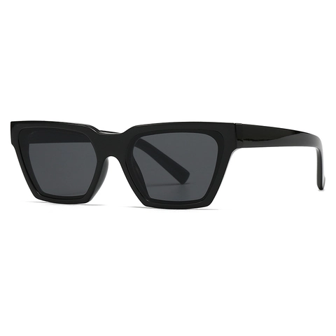 Gafas De Sol Ojo De Gato Marco Cuadrado Estrecho Pequeño Proteccion UV400 Material PC Vintage Retro Moda Streetwear Mujeres