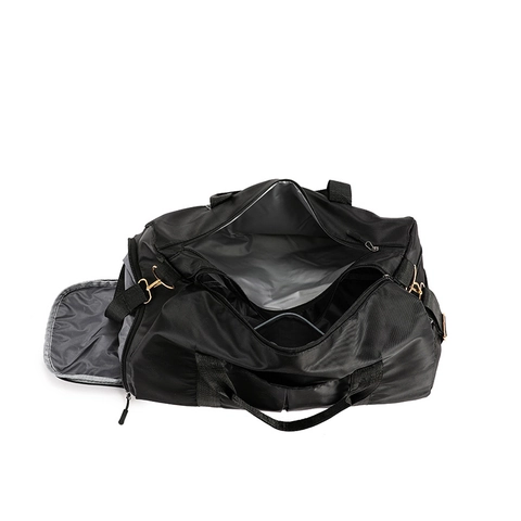 Bolsa De Viaje Mujer Bolso Deportivo Impermeable Nylon Gimnasio Con Compartimento Para Zapatos Separación Seco Húmedo