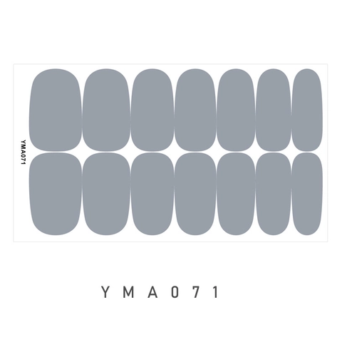 Solid Color Nail Stickers Waterproof Full Wrap DIY Manicure Decals Candy Color Long Lasting Minimalist Style For Women