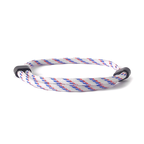 Bracciale In Paracord Intrecciato A Mano Fibbia In Lega Regolabile Gioielli Nautici Sportivi Minimalisti Unisex