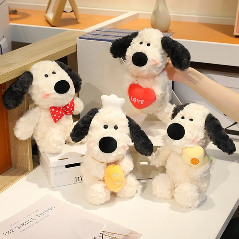 Cute Plush Stuffed Animal Toy Soft Puppy Dog Bear Penguin Office Desktop Decor Home Comfort Gift Kids Boys Girls
