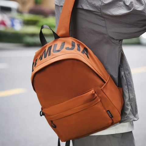 Student Backpack Waterproof Nylon Large Capacity Letter Print School Bag Korean Casual Knapsack For Teenagers Boys Girls