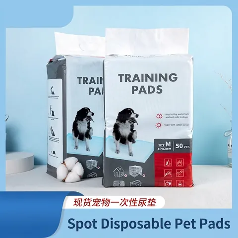 Disposable Non Woven Pet Training Pads Super Absorbent Leak Proof Deodorizing Thickened Potty Puppy Pads For Dogs And Cats